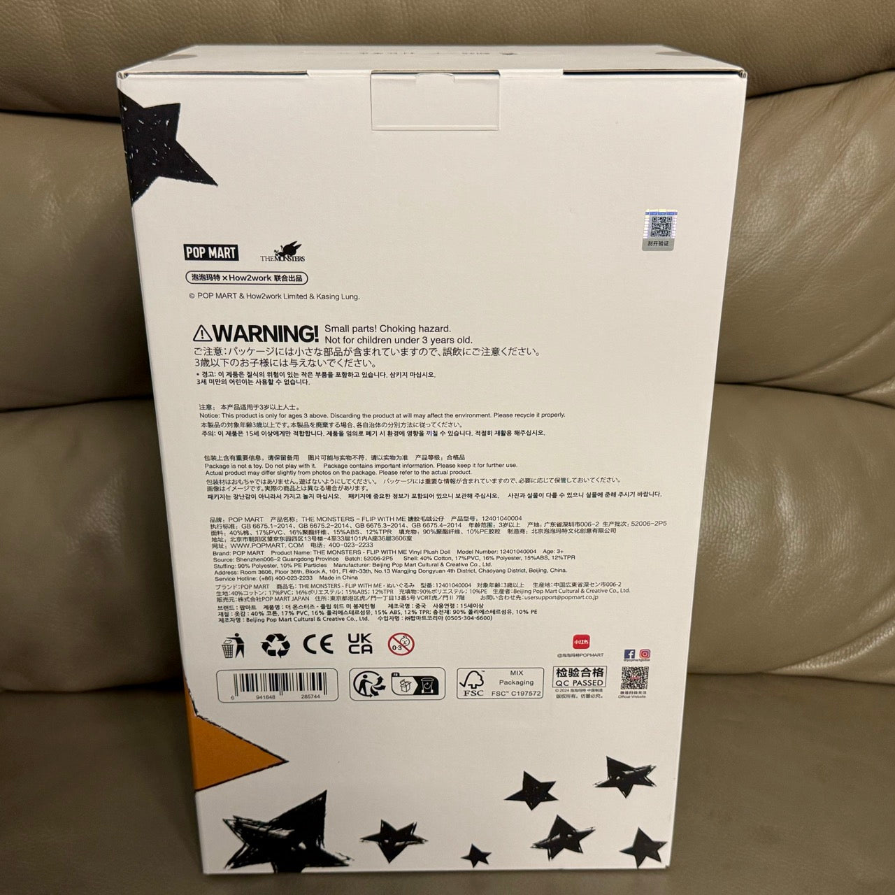 Auténtico peluche de vinilo Labubu Flip with me de 40 cm de la colección The Monsters Popmart - Envío gratuito en el Reino Unido