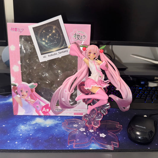 Hatsune Miku Figure - Sakura Miku Jump Ver. Ichiban Kuji A Prize | Taito Japan