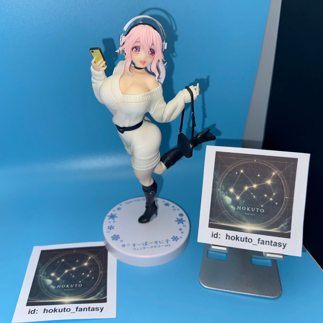 Super Sonico Winter Memory PVC Figure FuRyu