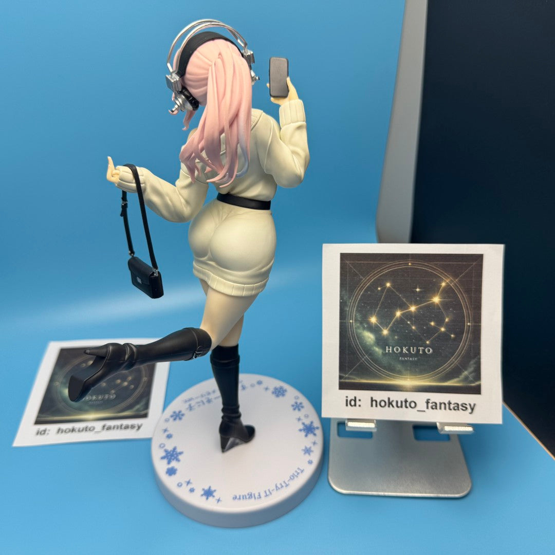 Super Sonico Winter Memory PVC Figure FuRyu