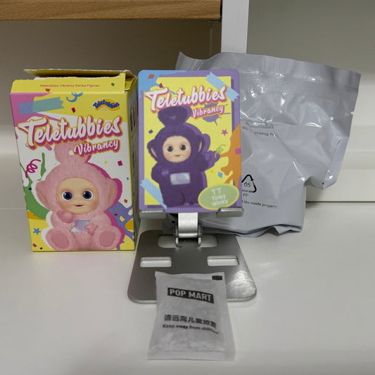 Authentic Popmart Teletubbies Vibrancy Figures - confirmed char - Tinky Winky