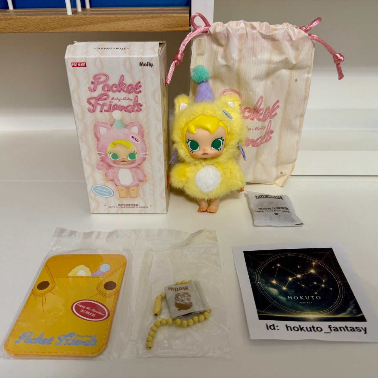 Authentic Baby Molly Pocket Friends Popmart - confirmed char