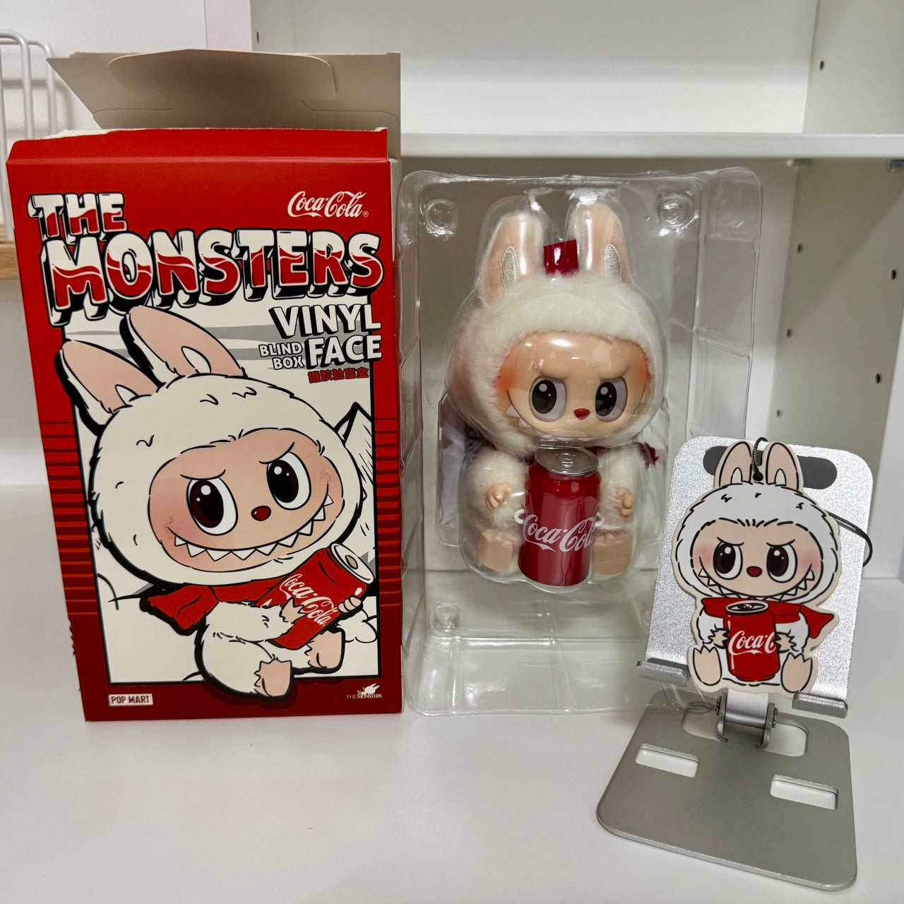 Authentic Popmart Labubu - Coca-Cola Series Vinyl Plush Doll