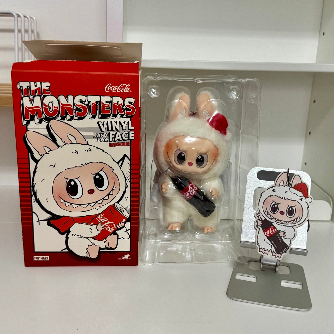 Authentic Popmart Labubu - Coca-Cola Series Vinyl Plush Doll