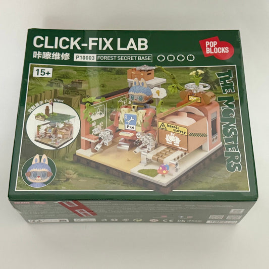 Authentic Popmart Labubu The Monsters forest secret base blocks - Click-Fix Lab