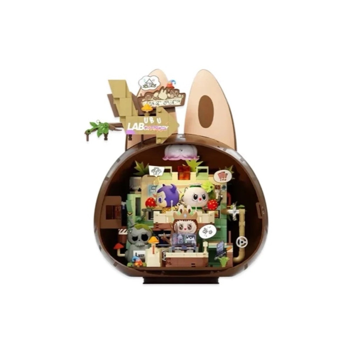 Auténticos bloques Popmart Labubu The Monsters Forest Secret Base - Playful Home (Envío gratuito en el Reino Unido)