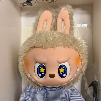 Authentic Labubu Flip with me 40cm The Monsters Popmart Vinyl Plush Doll
