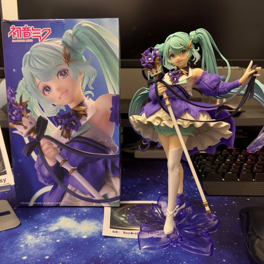 Hatsune Miku Birthday 2024 AMP＋ Figure TAITO 21cm New