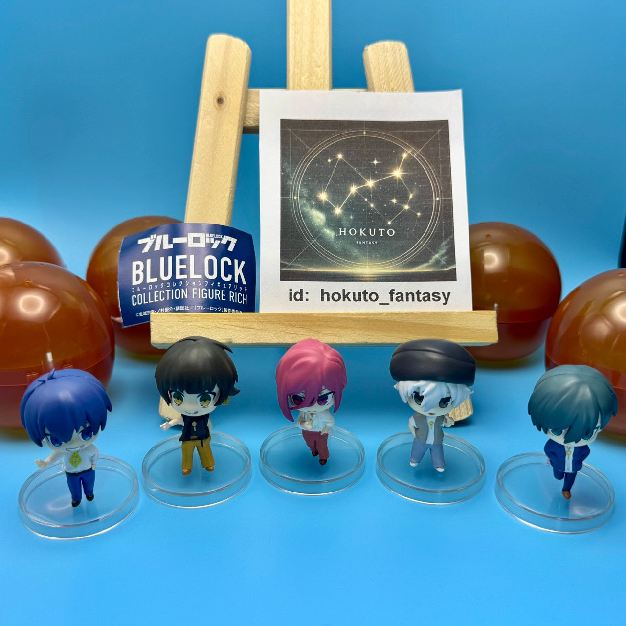 Blue Lock Gacha Blue Prison Collectible Figure Bushiroad Japan