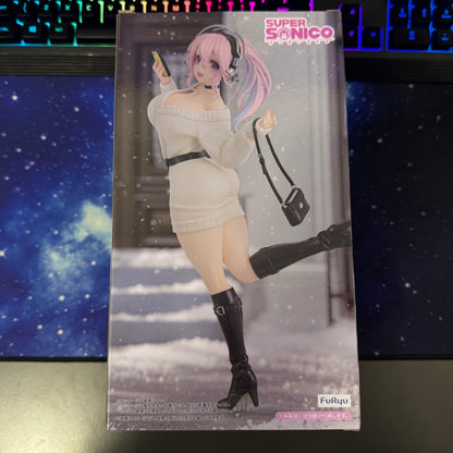 Super Sonico Winter Memory PVC Figure FuRyu