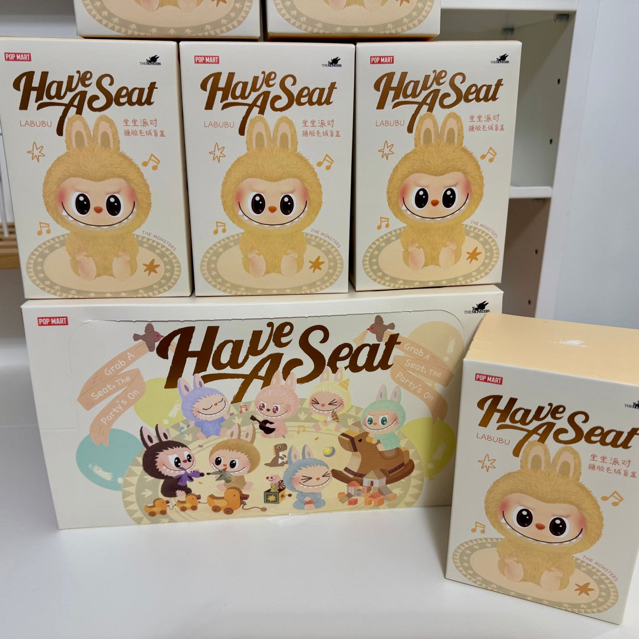 Authentic Popmart Labubu - Have a Seat Series - confirmed char