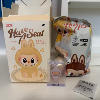 Authentic Popmart Labubu - Have a Seat Series - confirmed char