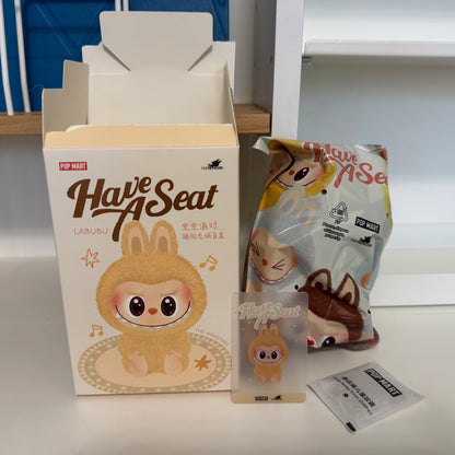 Authentic Popmart Labubu - Have a Seat Series - confirmed char