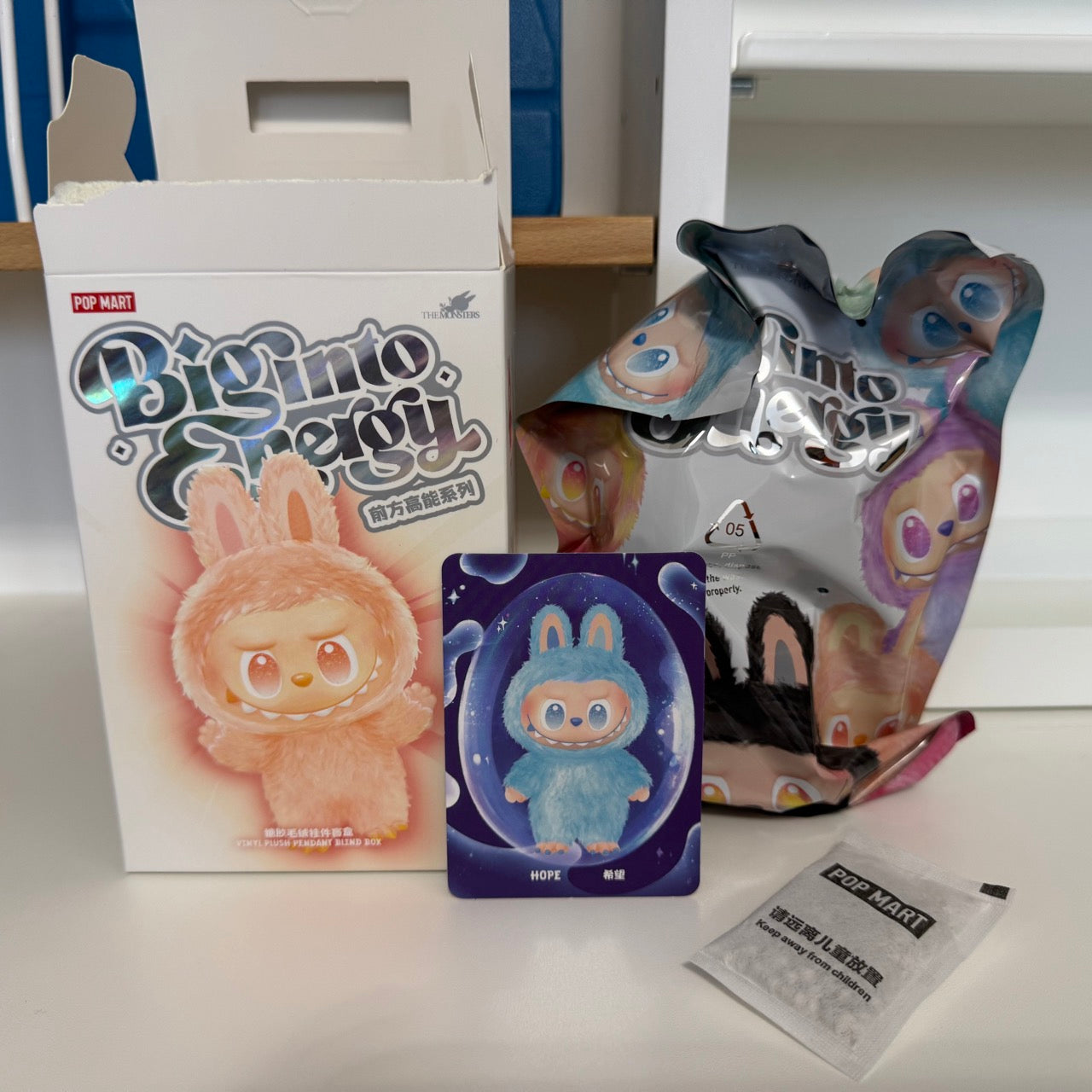 Authentic Popmart Labubu v3 - Big into Energy Series - confirmed char