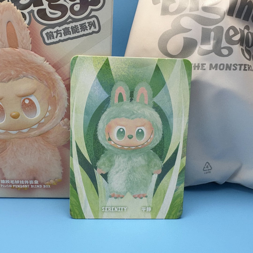 Authentic Popmart Labubu THE MONSTERS - Big into Energy Series (with drawstring bag)