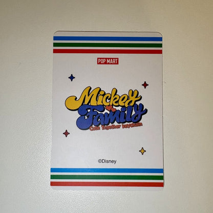 Authentic Popmart Mickey Family Cute Together Keychain Figures- confirmed SECRET