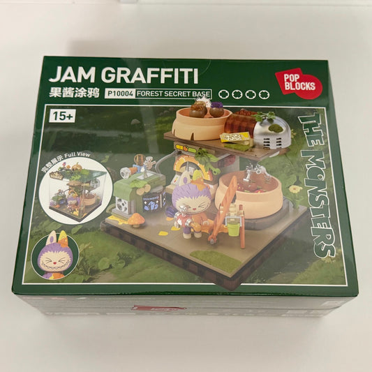 Authentic Popmart The Monsters forest secret base series blocks - Jam Graffiti