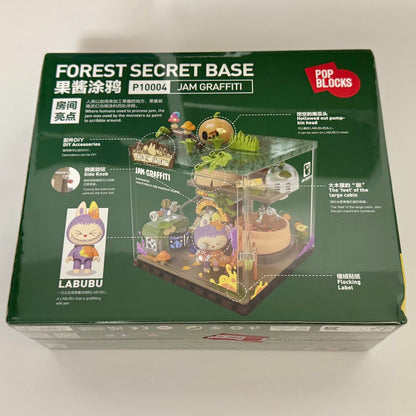 Authentic Popmart The Monsters forest secret base series blocks - Jam Graffiti