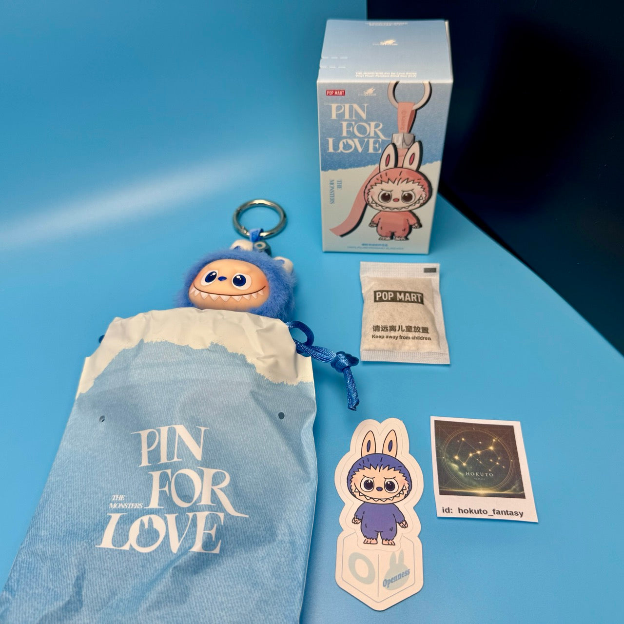 Authentic Popmart Labubu Pin for Love Vinyl Plush Pendant N-Z