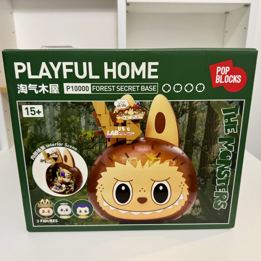 Authentic Popmart Labubu The Monsters forest secret base blocks - Playful Home (Free UK Delivery)