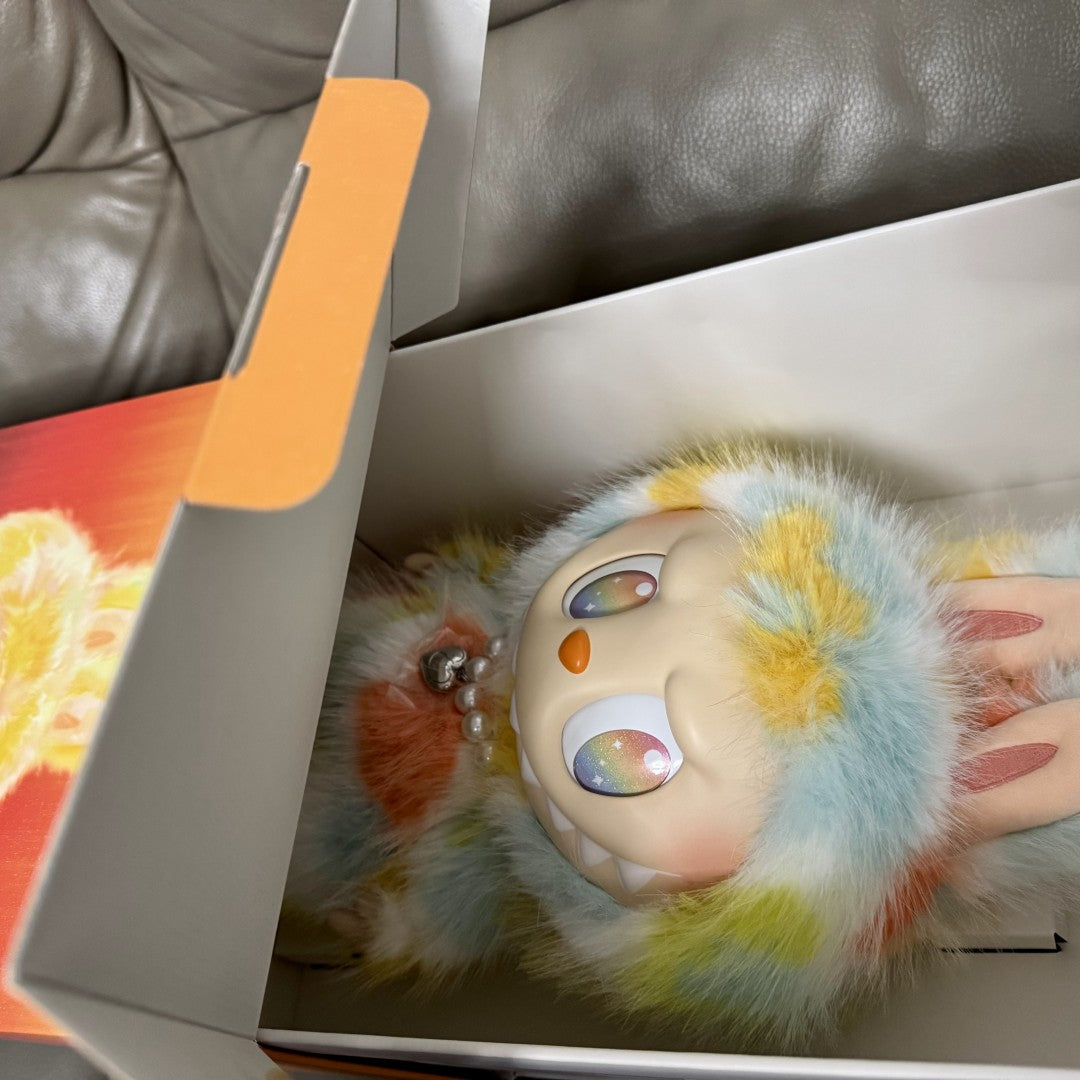 Auténtico Labubu - ROCK the Universe Big in Energy Muñeco de peluche de vinilo Popmart de 37 cm - Envío GRATIS en el Reino Unido