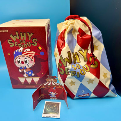Authentic Popmart | Why So Serious Vinyl Plush Pendant - confirmed char