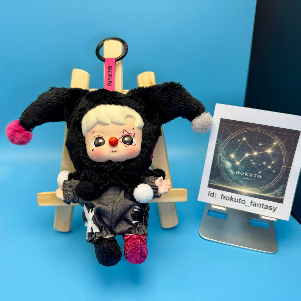 Authentic Popmart | Why So Serious Vinyl Plush Pendant - confirmed char