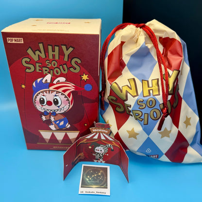 Authentic Popmart | Why So Serious Vinyl Plush Pendant - confirmed char
