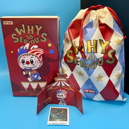 Authentic Popmart | Why So Serious Vinyl Plush Pendant - confirmed char