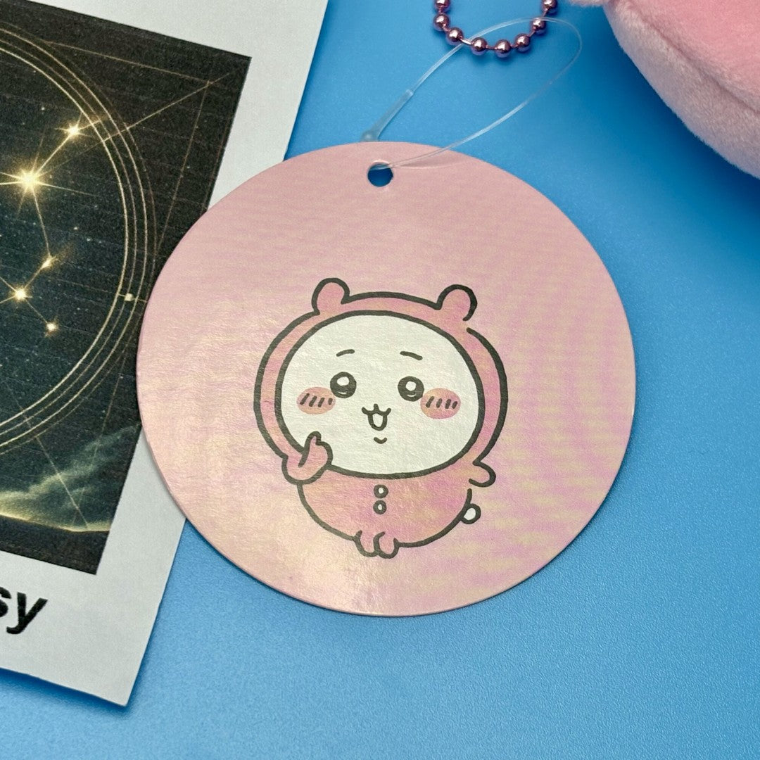 Llavero auténtico de la mascota Chiikawa | Serie Fiesta de Pijamas