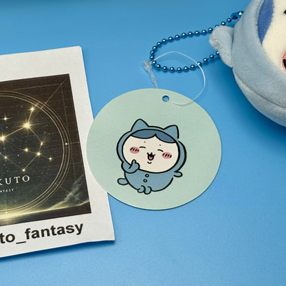 Llavero auténtico de la mascota Chiikawa | Serie Fiesta de Pijamas