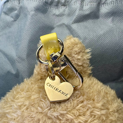 Chiikawa Authentic Mascot Keychain (Large) | Kiramekko Teddy Bear