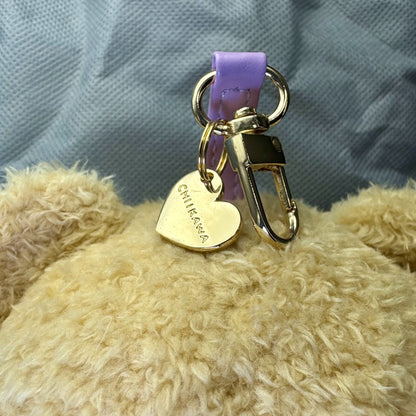 Chiikawa Authentic Mascot Keychain (Large) | Kiramekko Teddy Bear
