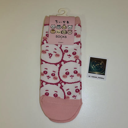 Chiikawa Authentic Mascot Crew Socks - Choose your design!