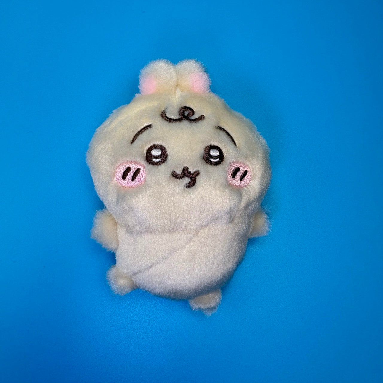 Chiikawa Authentic Mascot Keychain | Chiikawa Baby Usagi Wrapped in a Star