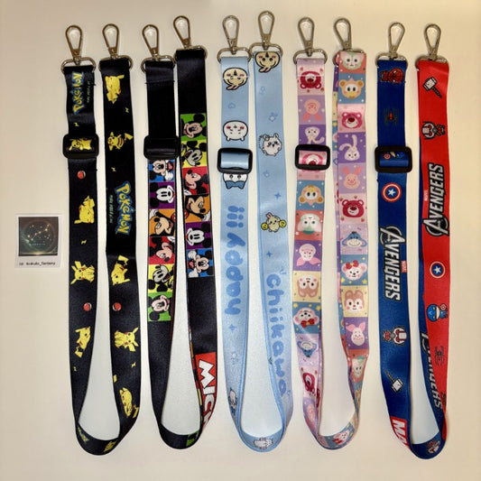 Lanyard Neck Strap with Metal Clip | Phone Strap Keychain