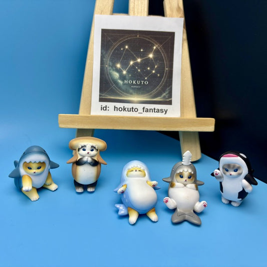 Juguete de cápsula Gacha de mascota tiburón Mofusand | Japón