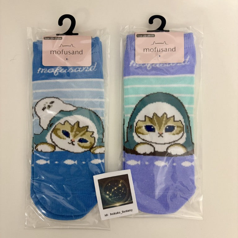 Mofusand Authentic Mascot Ankle Socks
