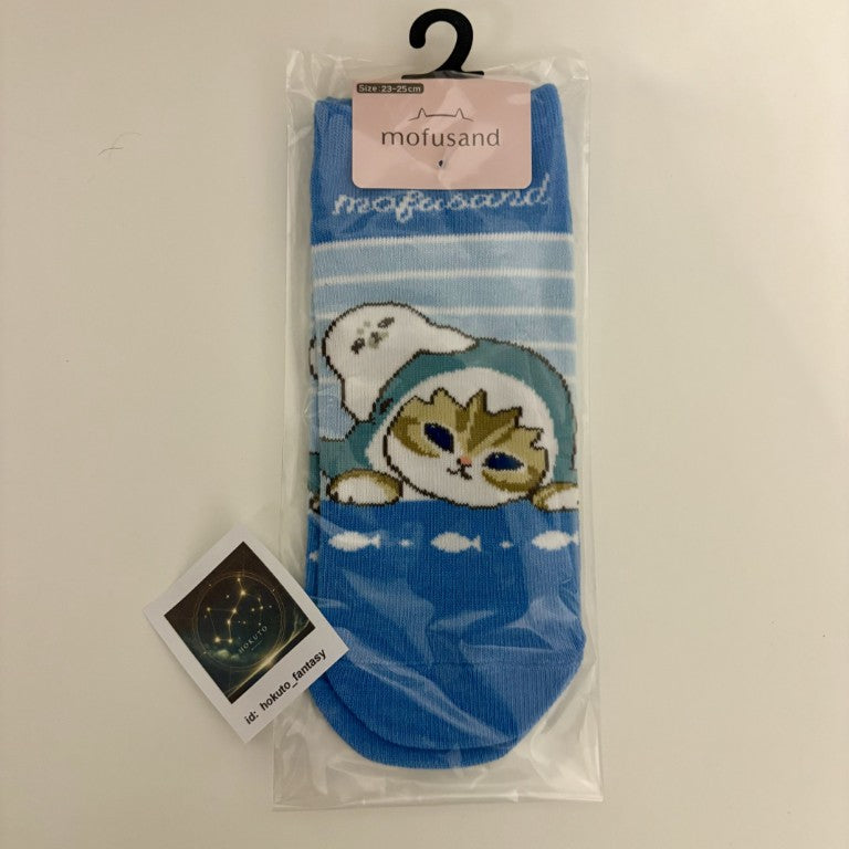 Mofusand Authentic Mascot Ankle Socks