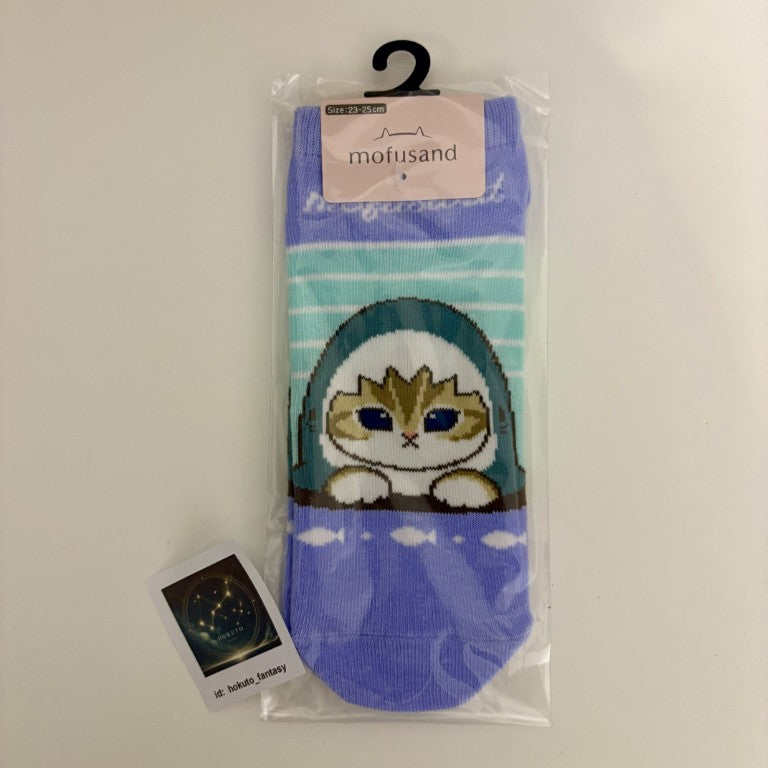 Mofusand Authentic Mascot Ankle Socks